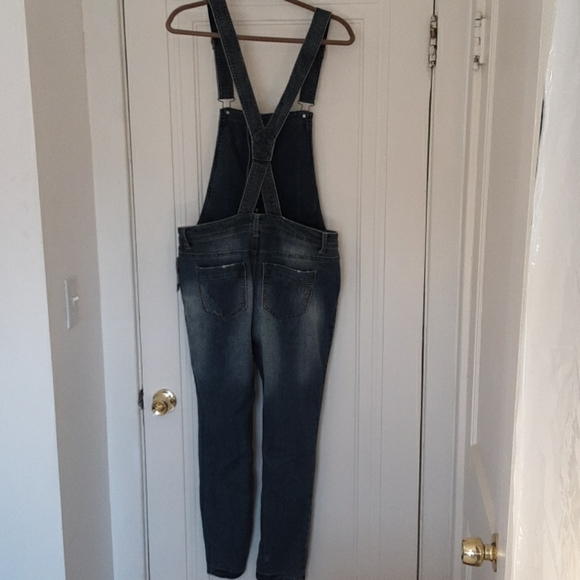 NWT Over The Top Blue Jean Overalls By Kelly Renee - Picture 5 of 10